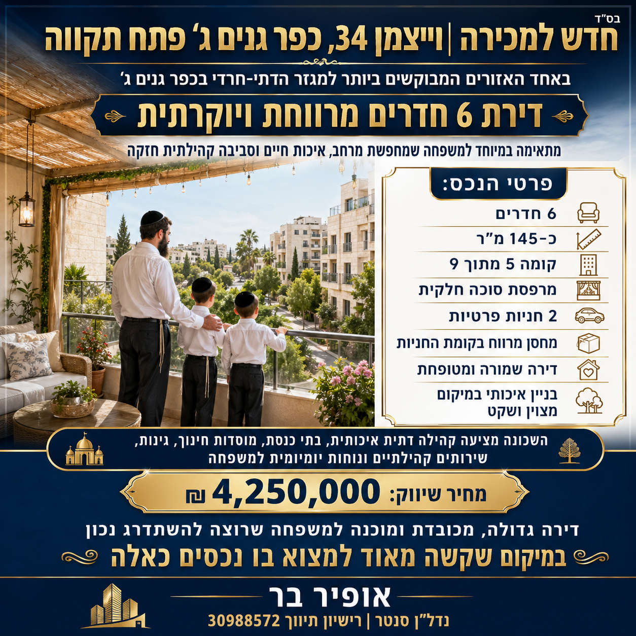 ויצמן 43, פתח תקווה